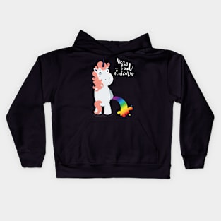 Bad Unicorn Kids Hoodie